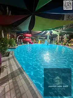 Enjoy gym, pool &amp; aqua park with a beautiful 1BR hall apartment in Al Rashidiya 1. Built-in ward