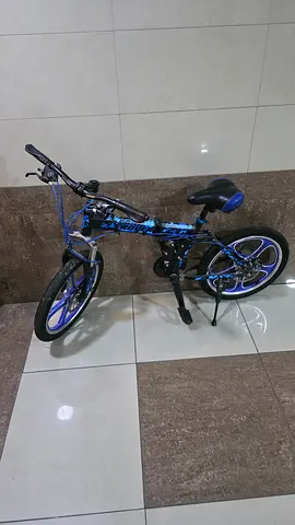 FOLDABLE Blue BMX Bike in Great Condition