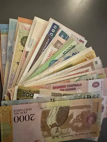 Mixed Collection Currency Notes for sale