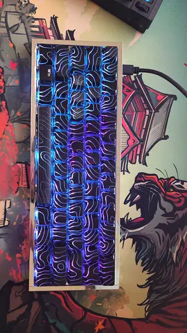 Mad60he RGB gaming keyboard