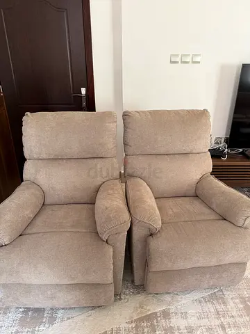 Cozy Double Recliner Sofa