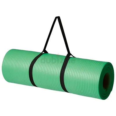 Non-Slip Yoga Sport Mat Exercise Fitness Pilates Workout Cushion Thick (Green)