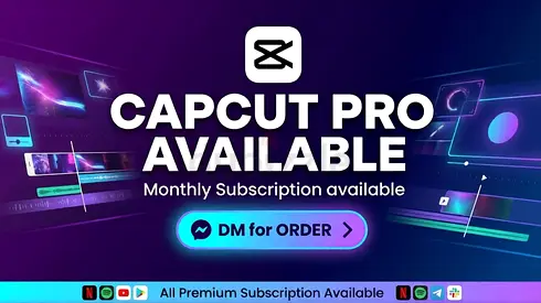 CapCut Pro Monthly Subscription