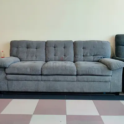 Grey 3 seater sofa from pan home