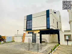 Luxury villa for sale in Al Bahia – Ajman. Private pool | Two floors and a roof | 6 bedrooms | Maj