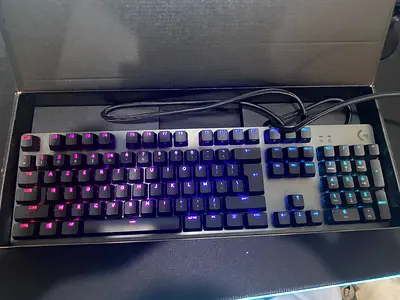 Mint Condition Logitech G513 Carbon RGB mechanical gaming keyboard