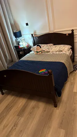 Charming Wooden complete Bedroom from Potterybarn with Study Table, Study Chair and Bookshelf