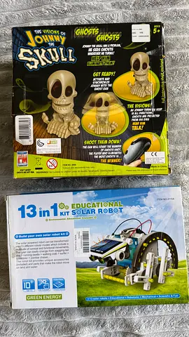 Interactive Educational Solar Robot and Ghost Killing Talking Toy Set
