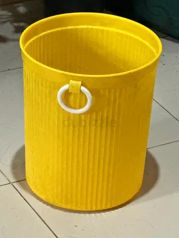 Vibrant Yellow Storage Bin