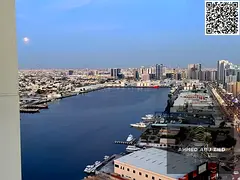 3-bedroom apartment with a living room for annual rent in Al Waha Towers 1, 3 bathrooms, 2 balconies