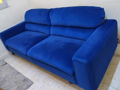 Comfortable Blue Sofa