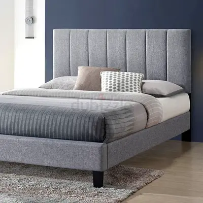 Grey King Size Bed