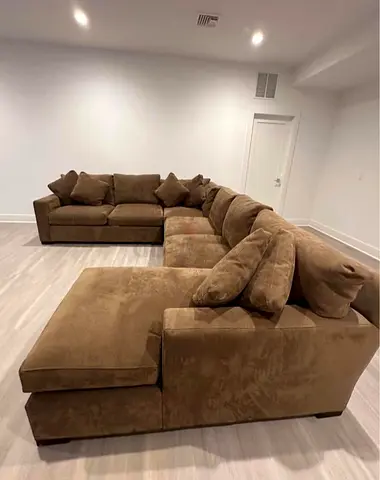 Cratebarrel axis U shape sofa