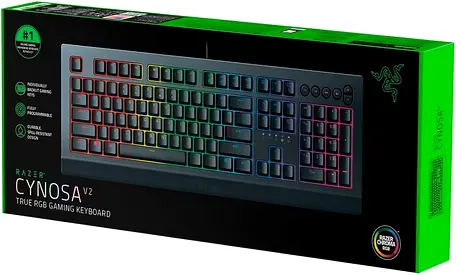 Razer Cynosa V2 - Chroma RGB Membrane Wired Gaming Keyboard