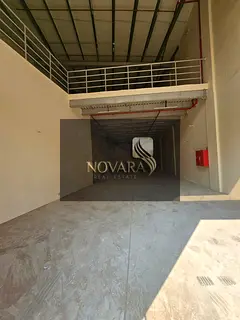 Warehouse 4,400 sq ft in Al Jurf Industrial Area 1, mezzanine 2,400 sq ft, electricity 22 kW, rent 2