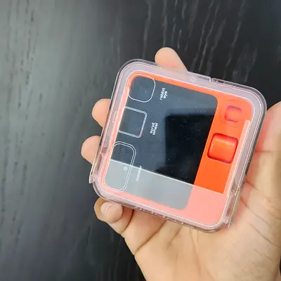 Rabbit R1 AI Personal Assistant – Smart Voice-Activated Home Hub with Built-in Display, Music Stream