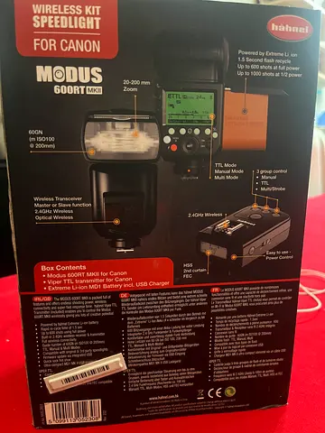 Canon Wireless Speedlight Kit - Modus 600RT