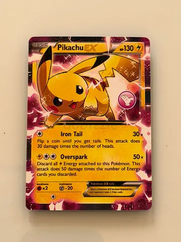 Pikachu EX - Rare Pokémon Card
