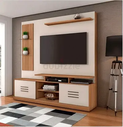 Modern Wooden TV Entertainment Unit