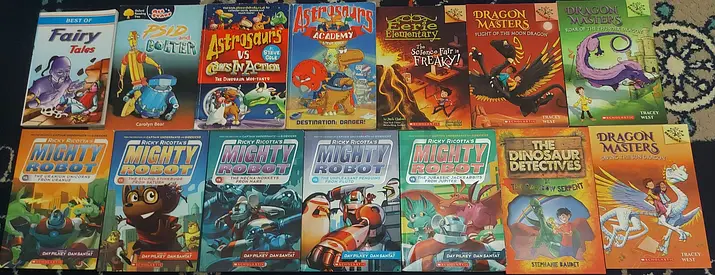 Collection of Adventure Books