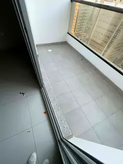 Two-bedroom apartment for rent in Al Khan, Sharjah, 3 bathrooms, balcony, free parking, annual rent