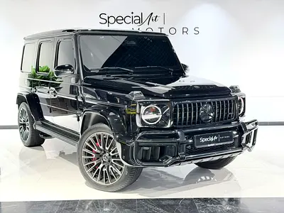 MERCEDES-BENZ G63 AMG V8 / 2025 / 5,600KMs ONLY / DOUBLE NIGHT PACKAGE