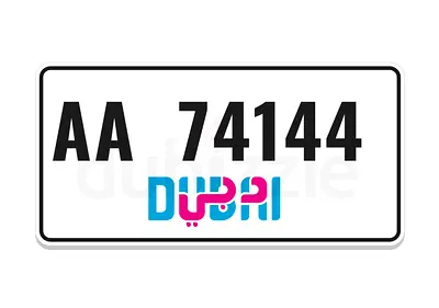 Classic Number Plate for Sale AA 74144