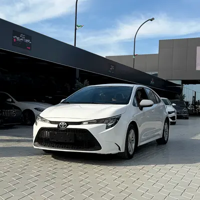 Toyota Corolla 2022 | Chinese Specs | 3-Cylinder | 12K KM | White | تويوتا كورولا 2022 صينية
