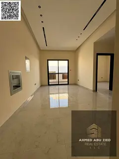 Brand New 1-Bedroom Apartment for Annual Rent in Al Jurf 3 – Super Deluxe Finishing, Balcony, Cent