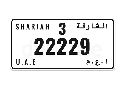 Plate number