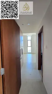 One bedroom and living room, first occupancy, with gym, swimming pool and parking, on Mohammed Bin Z