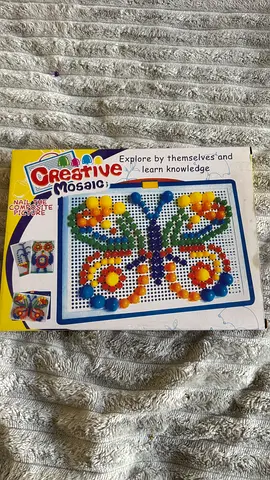 Creative Mosaic Learning Toy DIY and Magnetic Toys Build for Kids