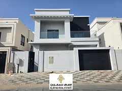 Luxury Villa for Annual Rent in Al Yasmin, Ajman with Four Bedrooms, Six Bathrooms, Majlis, Family L