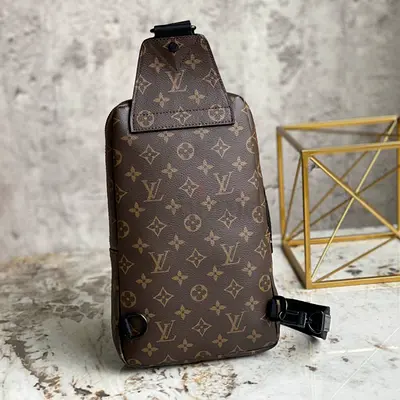 Louis Vuitton Sling Bag in Monogram Macassar Coated Canvas