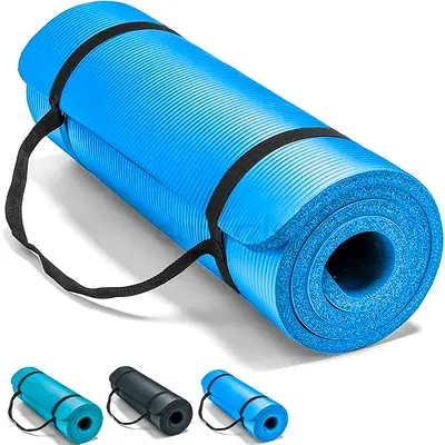 High-Quality Yoga Mat with Carrying Strap