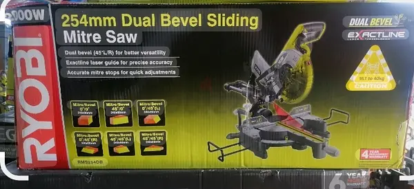 Information regarding the price of the specific Ryobi 2000W 254mm Dual Bevel Sliding Mitre Saw (mode
