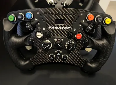 Fanatec Clubsport v2.5 with podium shifters