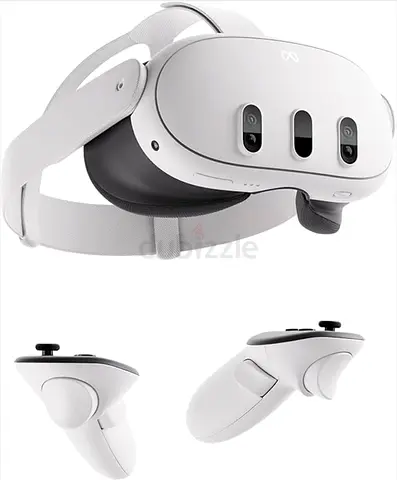Meta Quest 3 Advanced All-In-One VR Headset 512GB White with Silicone Facial Interface - Internation