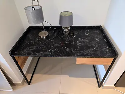 Stylish Modern Study Table with soft chairs