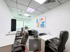 250 SQFT Office | Furnished| Window Business Bay.