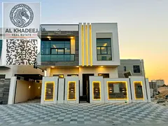Luxury villa in Al Helio Center, Ajman. High-quality finishes. Strategic location near all services