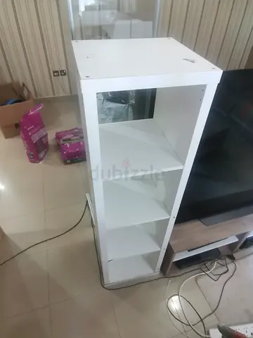 Modern White Bookshelf