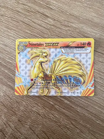 Pokémon Ninetales BREAK 140HP – Original – Good Condition