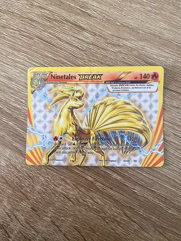 ninetales break pokemon card - 16/108 Ultra Rare Holo PSA Graded Card Pokemon Evolutions Rare Holo BREAK