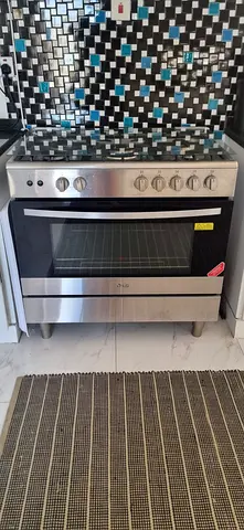 Stainless Steel Gas Oven with 5 Burners