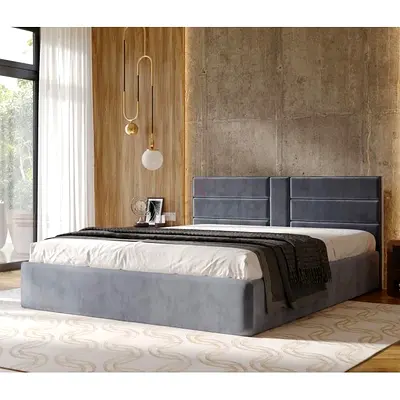 Brand new Queen size bed storage bed nd medical mattress queen bed family bed