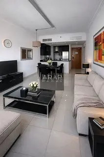 Luxury 2BHK | Huge Balcony | Sunset Road View | Capital Bay Tower B | Business Bay | Daily Stay