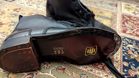 Stylish Black Leather Boots