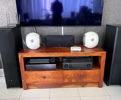 Home furniture - TV Unit/ shelf (premium rosewood)