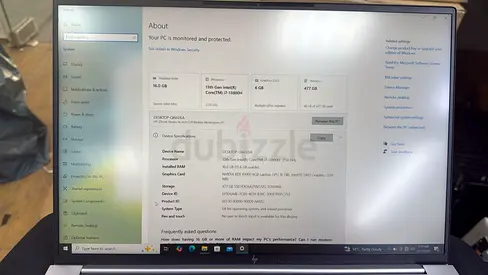 Hp Zbook studio 16 G10